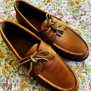 Sperry Classic Men's Brown Leather Boat Shoes